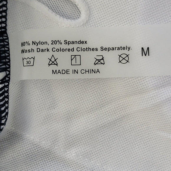 Women One Piece Yellow Cutout One Shoulder Bathing Suit Swimsuit M - Picture 6 of 7